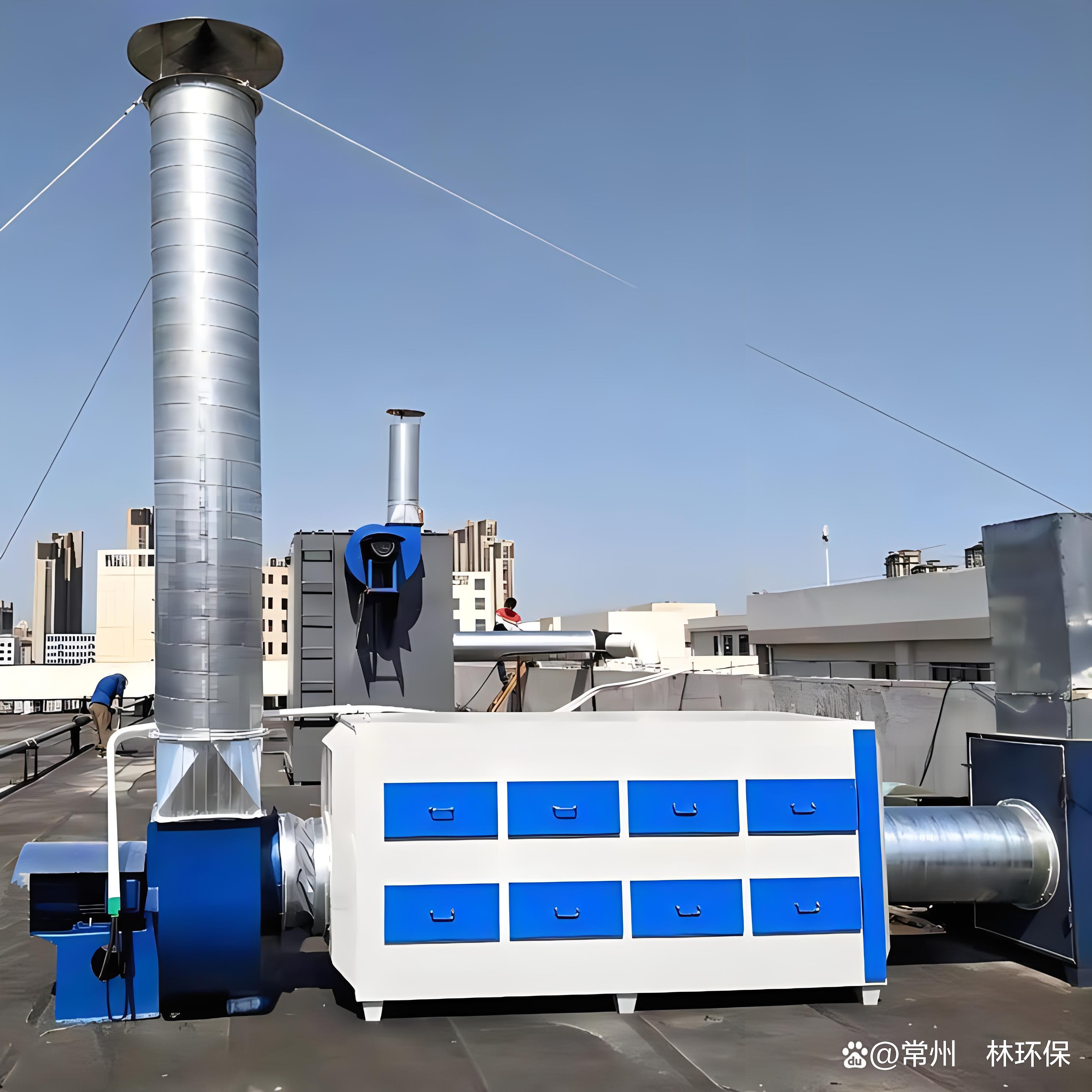 樹脂加工廠廢氣處理除味環(huán)保凈化過濾箱